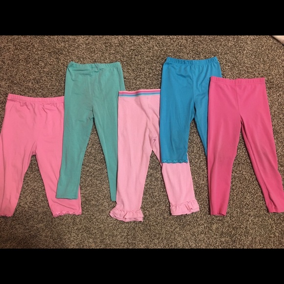 Bundle of x5 Girl’s Leggings! - Picture 2 of 7